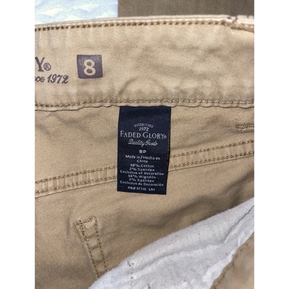 Women’s Faded Glory Khaki Colored Jeans 🤎 - Picture 11 of 11